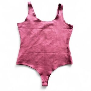 Pink Sleeveless Bodysuit